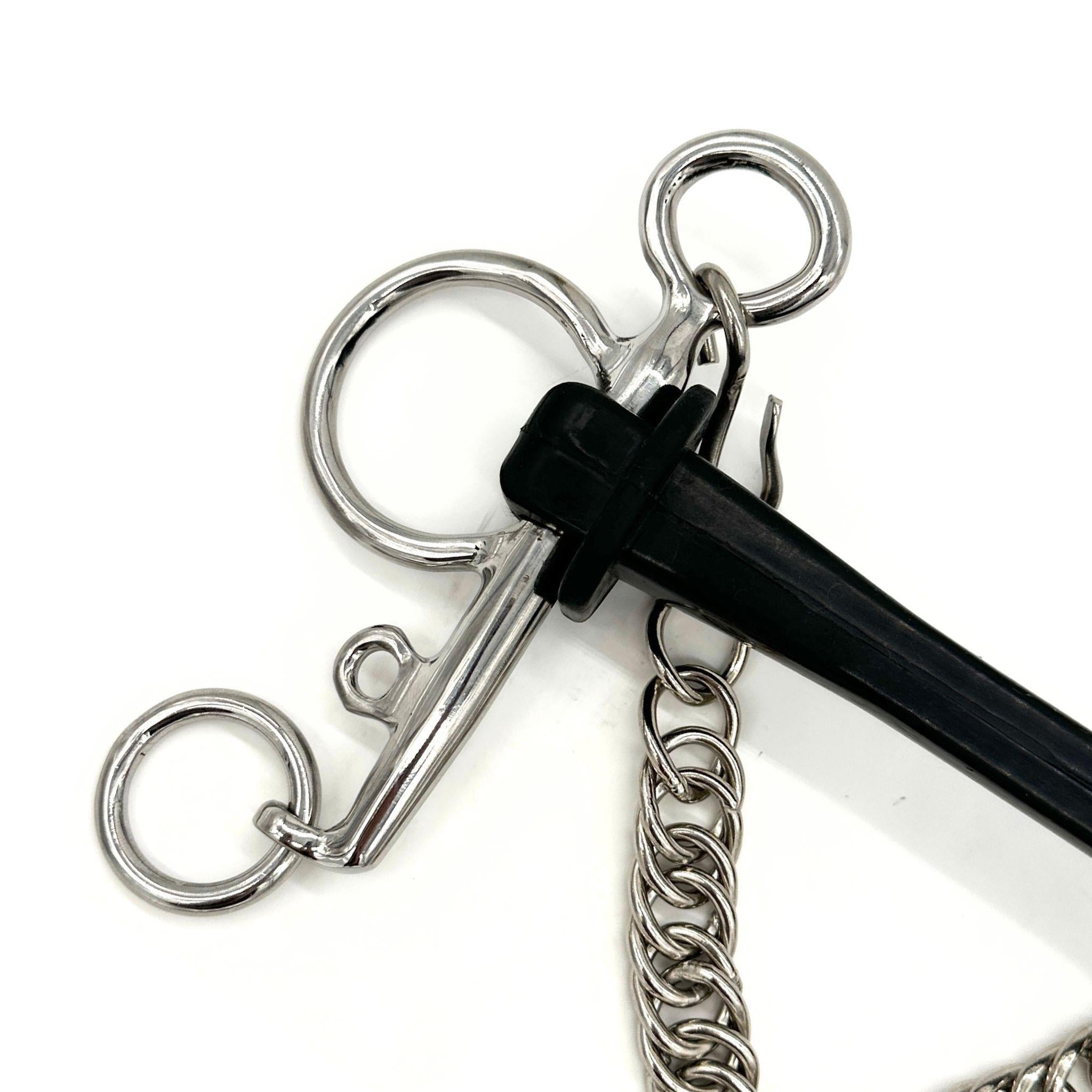 AJR Siloflex Soft Pelham Bit - Comfortable Horse Training Bit for Dressage & Jumping | Ideal for Sensitive Horses & Beginner Riders