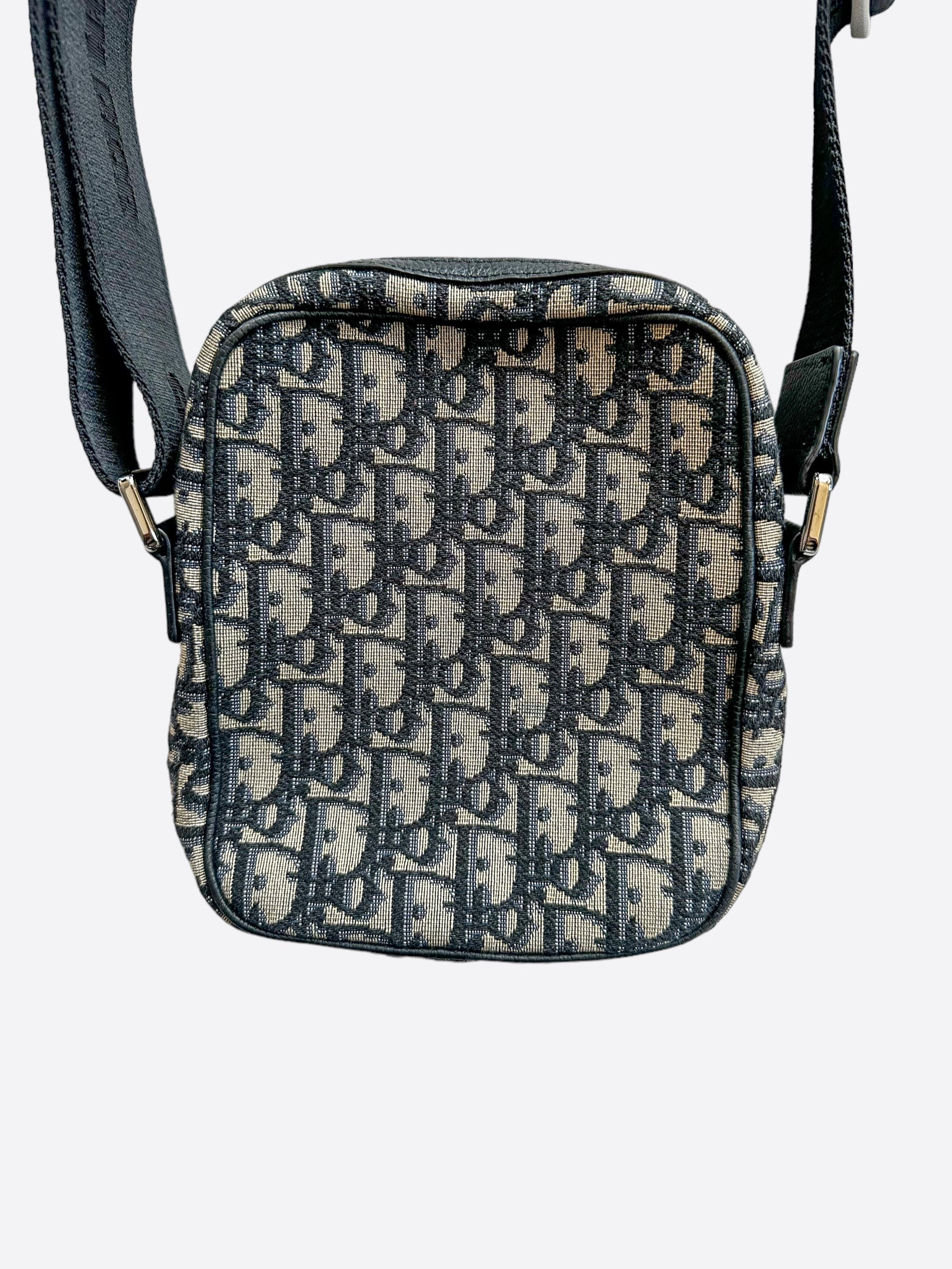 Dior Beige Oblique Messenger Pouch - Luxury Crossbody Bag for Women | Perfect for Everyday Use, Travel & Special Occasions