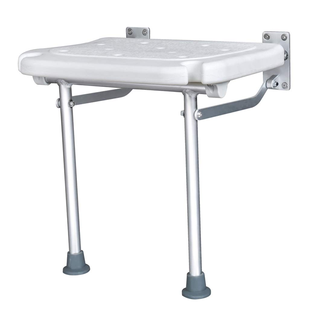 Foldable Wall Mounted Shower Stool & Chair - Anti-Slip Bathroom Seat for Elderly & Disabled - 150kg Weight Capacity - Perfect for Small Bathrooms & Safe Showering
