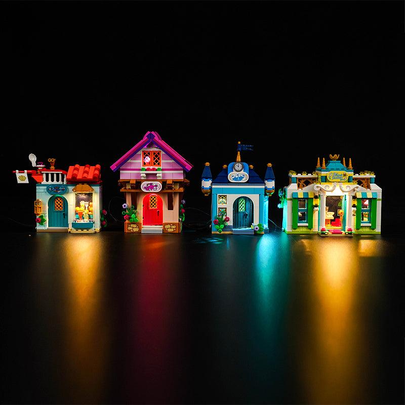 LEGO Disney Princess Market Adventure 43246 Light Kit - LED Building Blocks Lighting Set for Kids & Adults - Perfect for Night Display & Room Decor