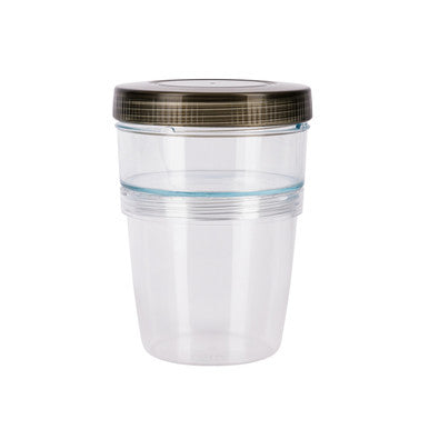 MasterClass Eco-Friendly Snap Containers - Airtight Food Storage Set (Various Sizes) for Kitchen, Pantry & Meal Prep Organization