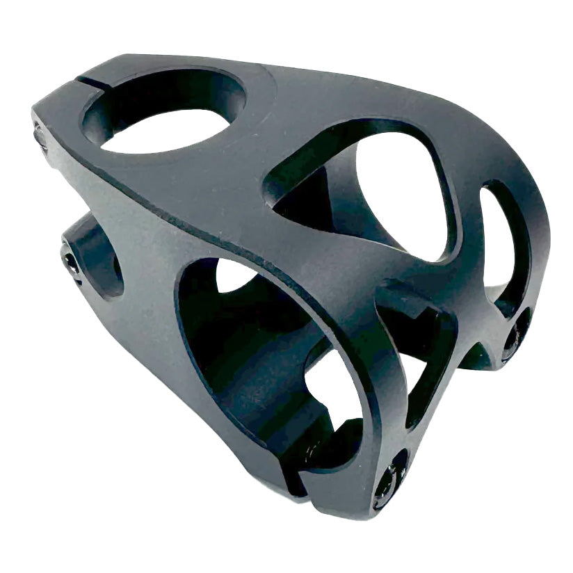 5Dev 2 Bolt Aluminum Bike Stem - 35mm & 40mm Length Options - Lightweight Black MTB Handlebar Stem for Road & Mountain Bikes - Perfect for Cycling, Commuting & Trail Riding
