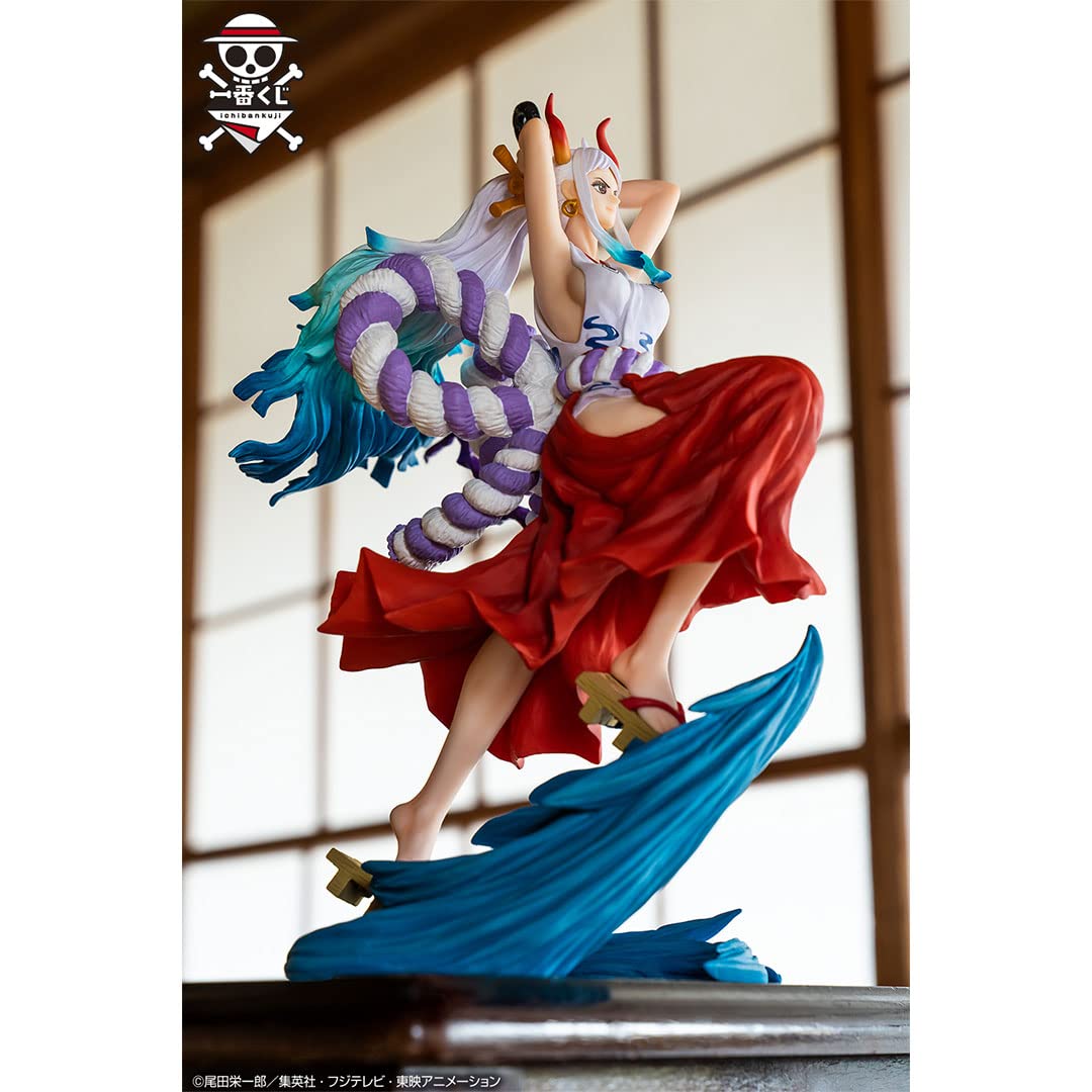 Ichibansho One Piece Yamato Glitter of Ha Figure - Bandai Spirits Anime Collectible Statue for Display & Gifts | Perfect for Anime Fans, Home Decor & Office Collection