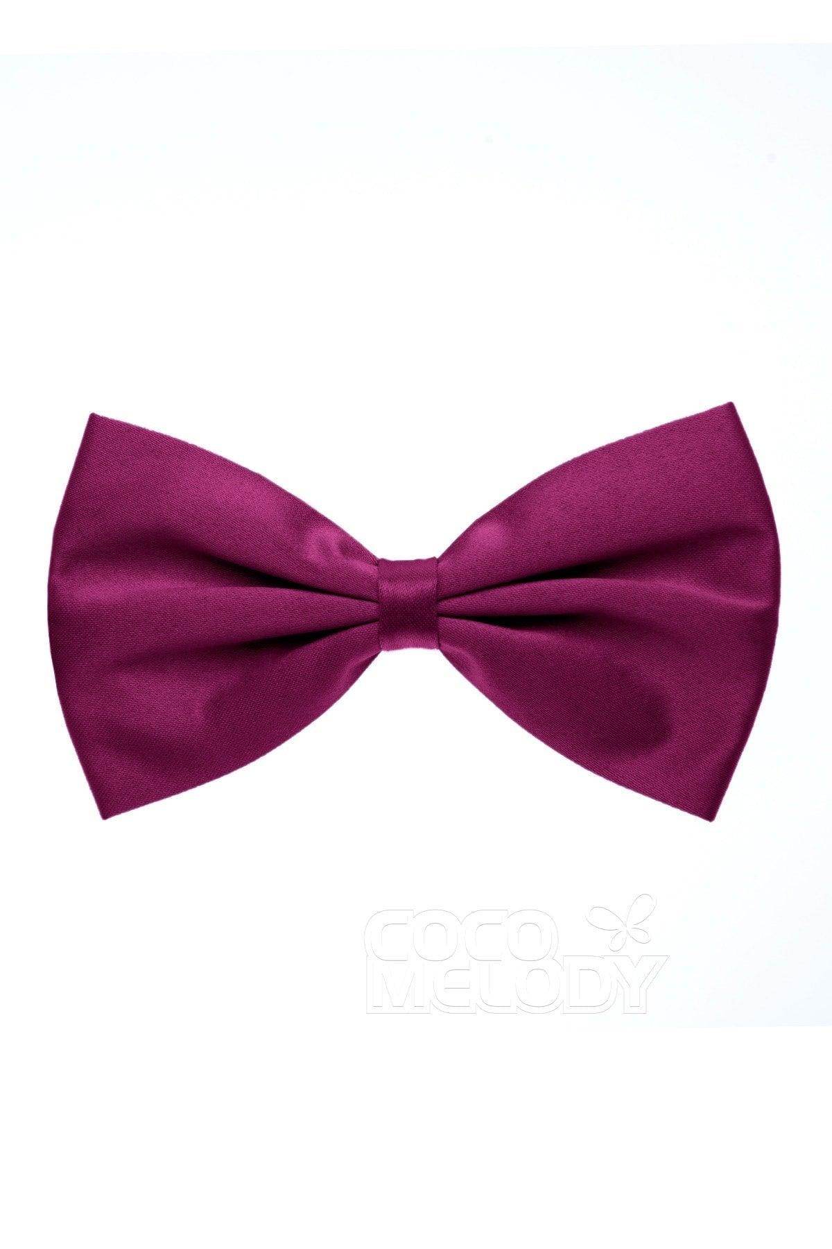 Elegant Men's Elastic Silk-Like Satin Bow Tie - Adjustable & Comfortable Formal Wear Accessory for Weddings, Prom, Parties & Special Occasions