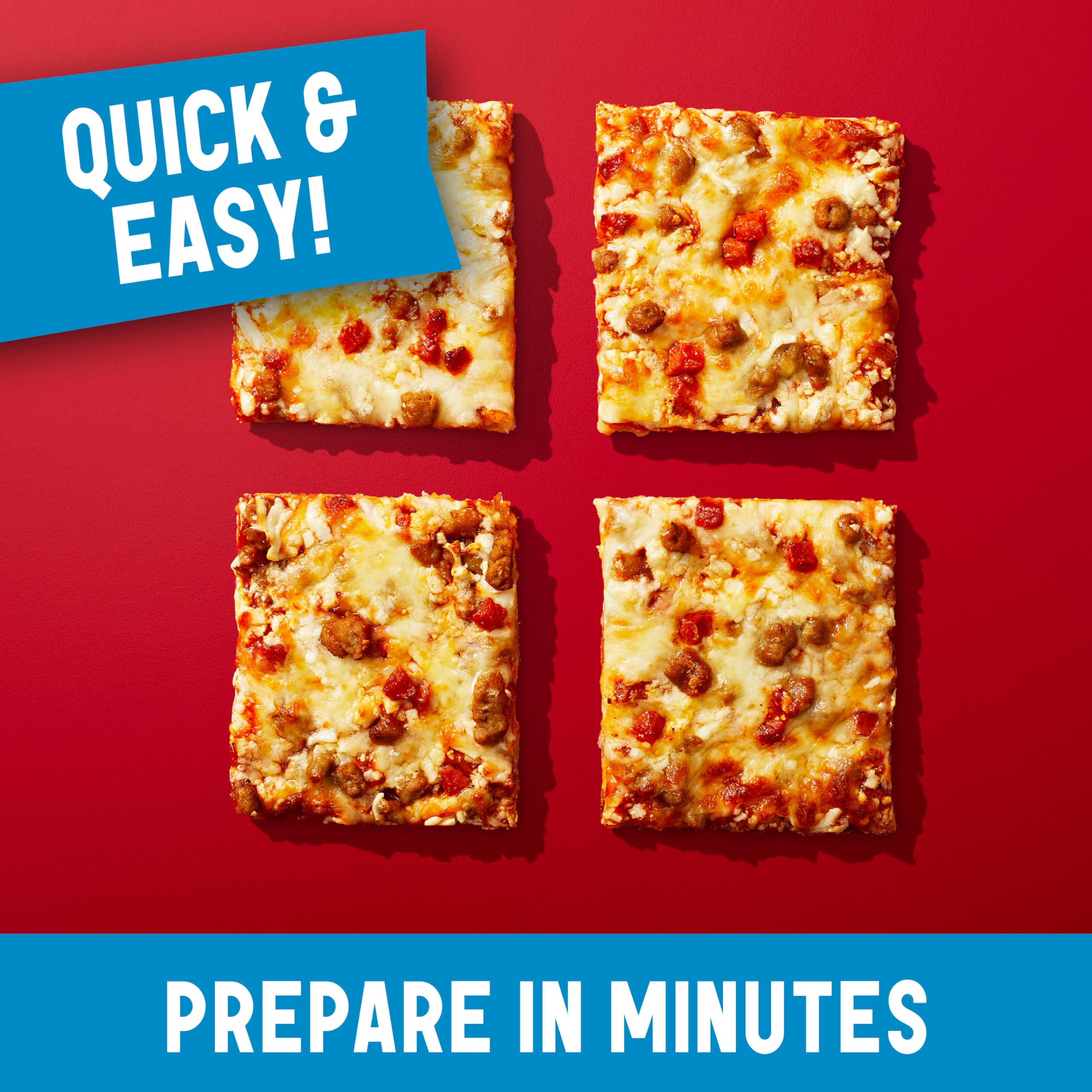 Totino's Combination Party Pizza - Frozen Snack, 10.7 oz (1 Count) - Perfect for Game Nights, Quick Lunches & Family Gatherings