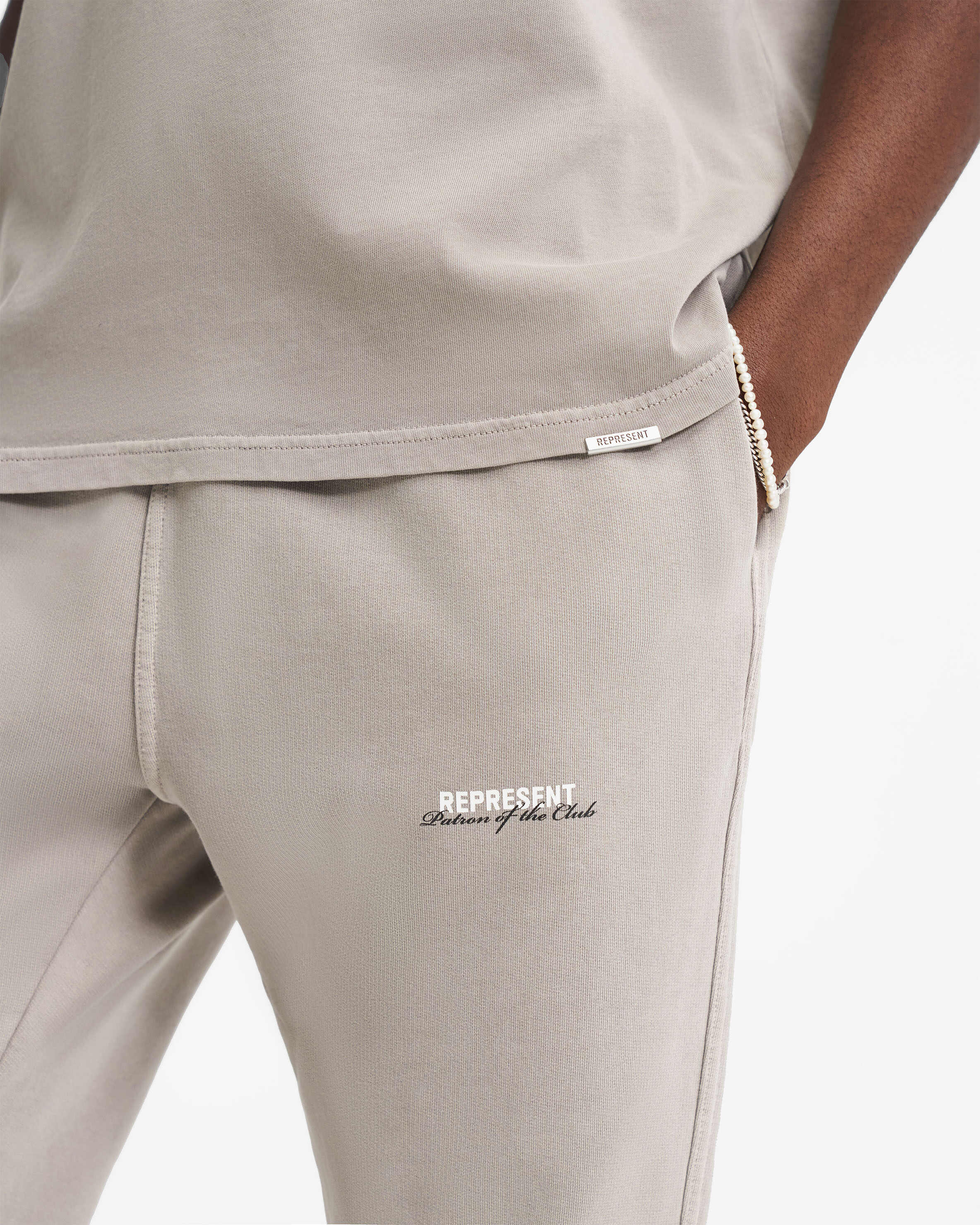 **Premium Club Sweatpants for Men & Women - Soft Comfortable Joggers in Mudstone - Perfect for Gym, Lounge & Casual Wear**