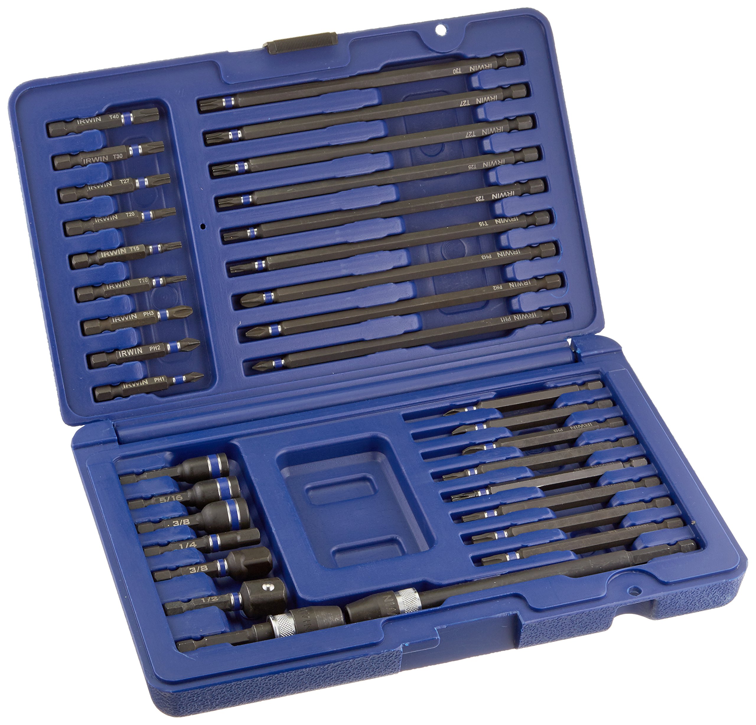 IRWIN 34-Piece Impact Ready Screwdriver Bit Set for Automotive & DIY Projects - Durable Tools for Car Repairs, Home Improvement & Professional Use