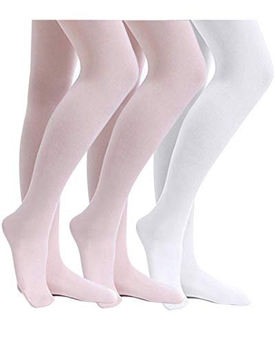 2-pair Ballet Pink+1-pair White