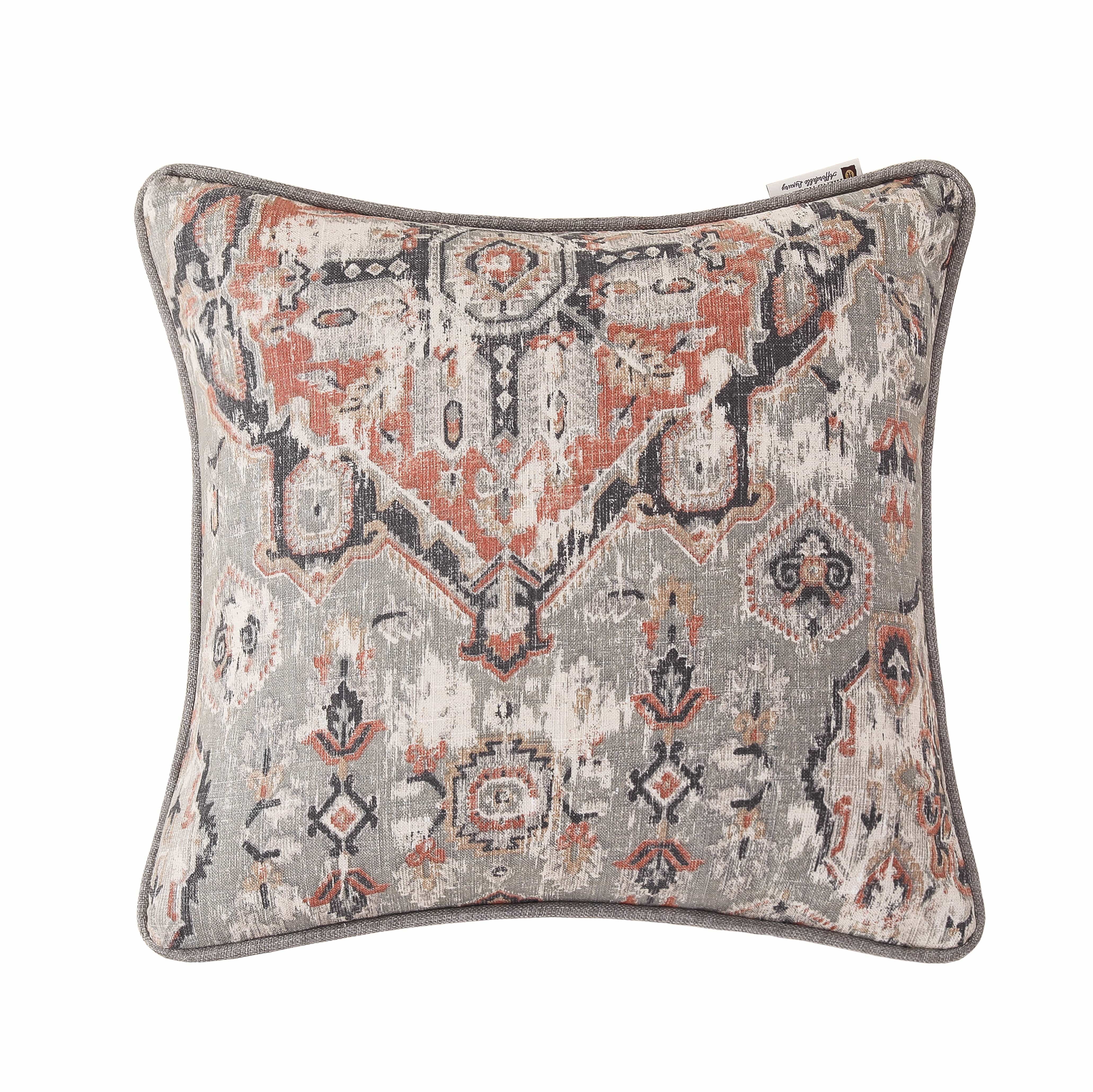Carmen Kilim Pillow - Handwoven Bohemian Decorative Throw Pillow Cover for Sofa, Bed, Couch - Perfect for Home Decor, Living Room & Bedroom Accent