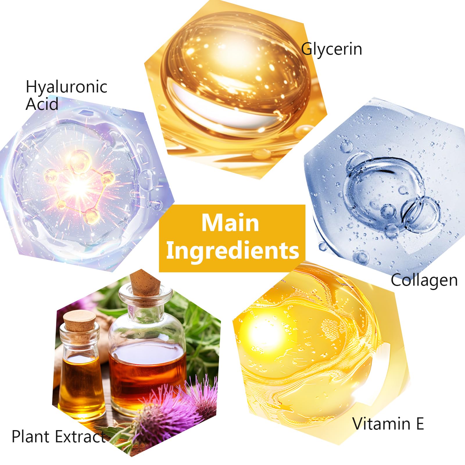 15 Pairs Collagen Eye Masks & 15 Moisturizing Lip Masks Set - Anti-Wrinkle Under Eye Patches & Hydrating Lip Pads for Dark Circles, Fine Lines & Dry Lips - Perfect for Night Skincare Routine & Travel Essentials