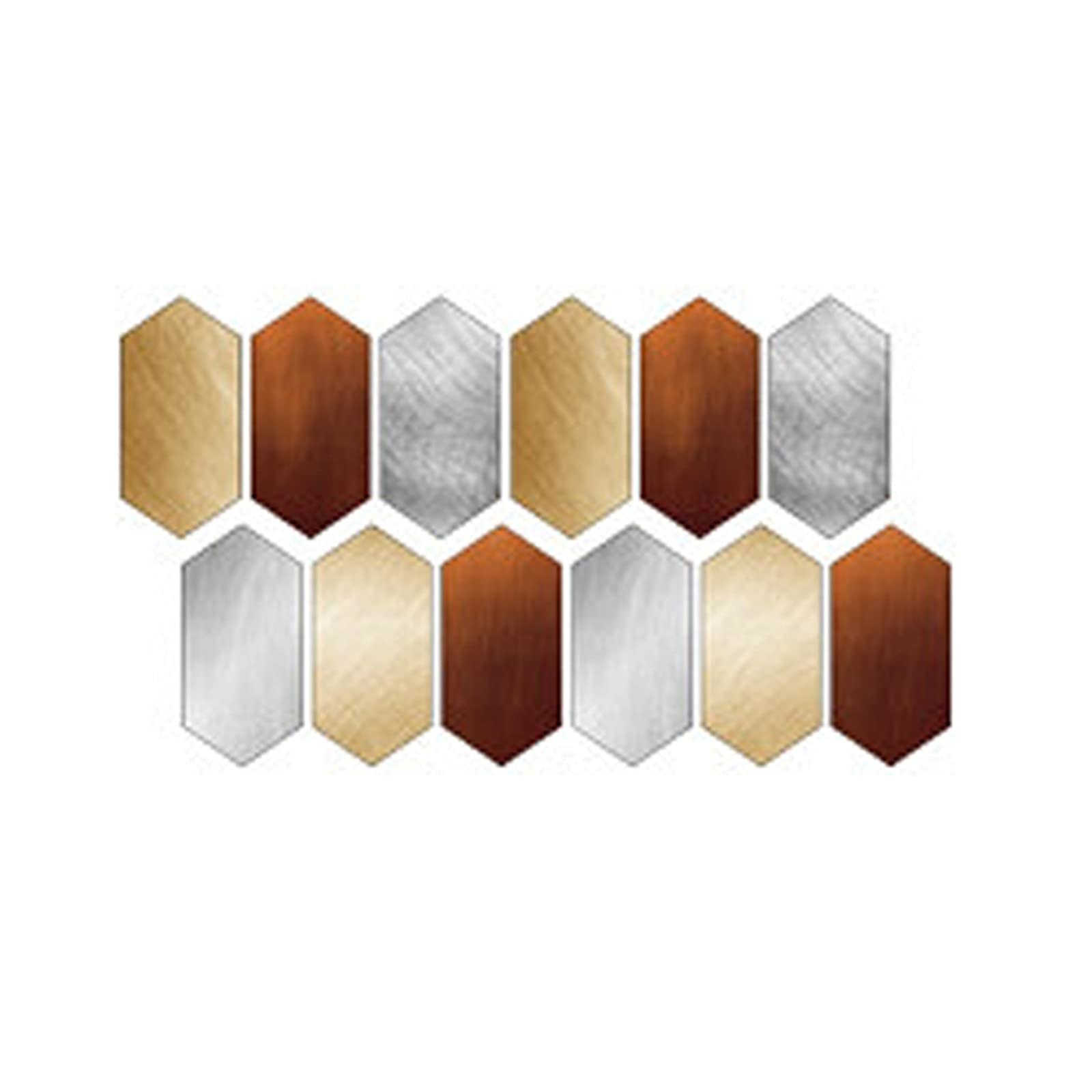 12 Pcs Self-Adhesive Marble Wallpaper Tile Stickers - Waterproof Peel & Stick Backsplash for Kitchen, Bathroom, Floor - Easy DIY 3D Wall Art Decor for Home, Office & Commercial Spaces