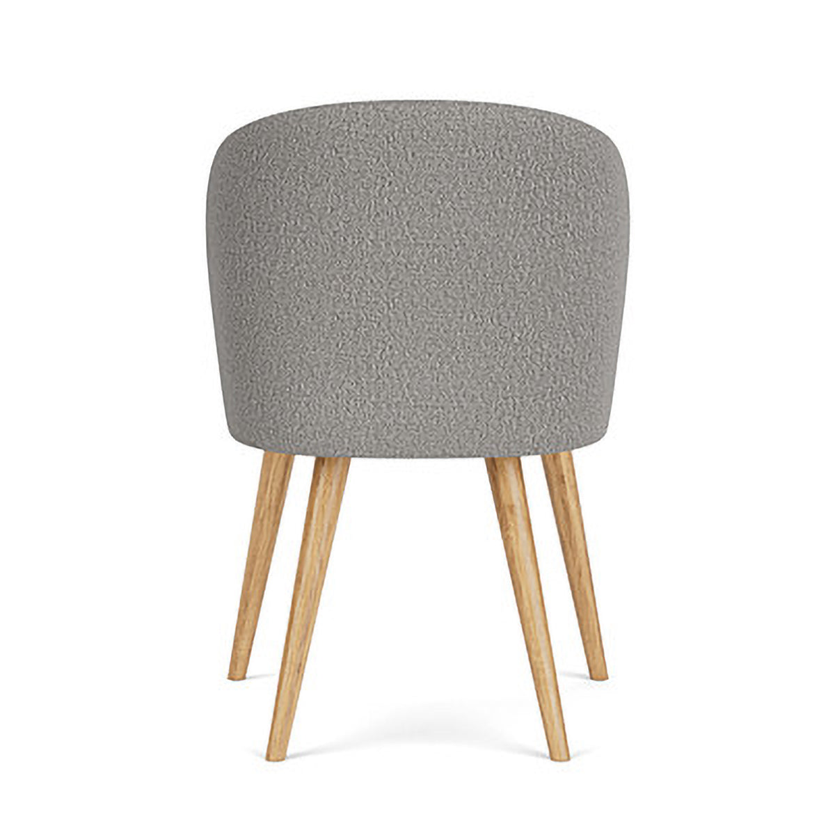 Holly Boucle Dining Chair - Modern Upholstered Accent Chair for Kitchen, Dining Room & Office - Comfortable & Stylish Home Decor