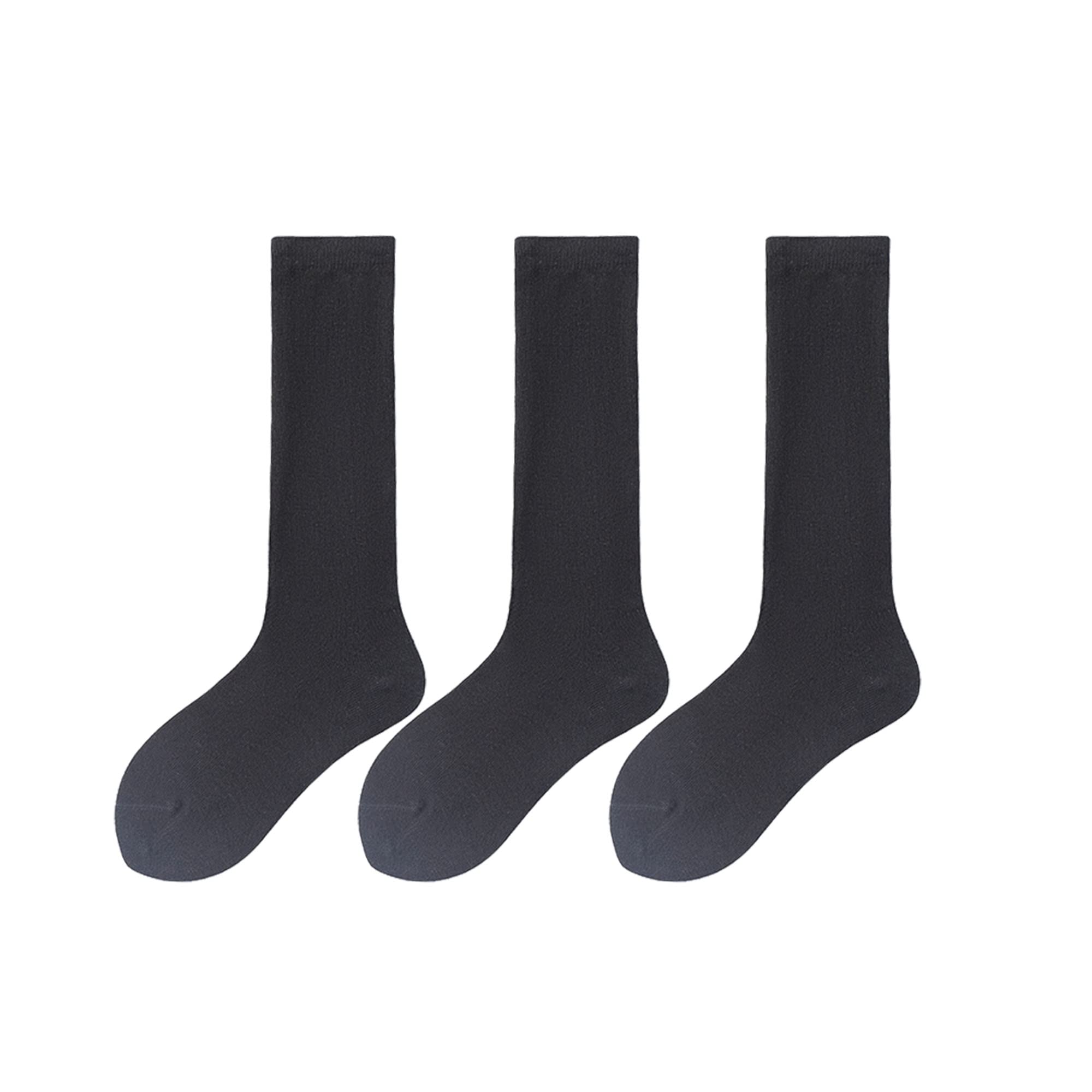 Girls Knee High Socks for Kids & Toddlers - Seamless Long Dress Socks (3-14 Years) - Perfect for School Uniforms, Ballet, and Winter Outfits