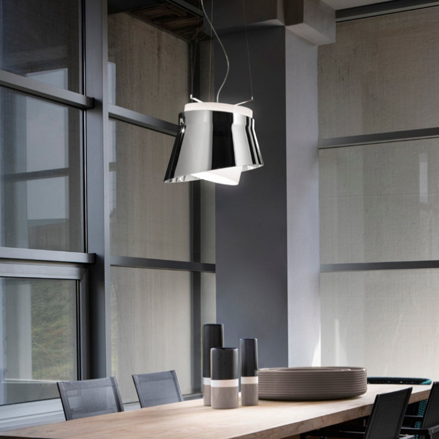 ARIA Suspension Lamp - Modern Hanging Pendant Light for Dining Room, Kitchen, Living Room & Bedroom - Adjustable Height LED Chandelier for Home Decor & Interior Design