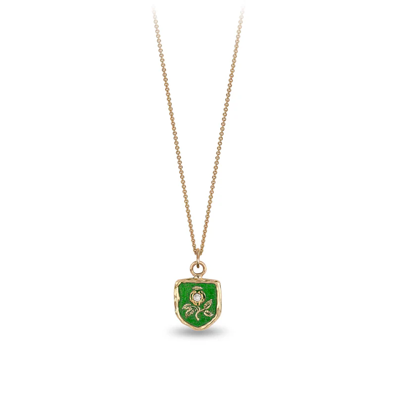 14K Gold Diamond Pendant Necklace Set - Elegant Talisman Jewelry for Women, Perfect for Gifts, Anniversaries & Special Occasions