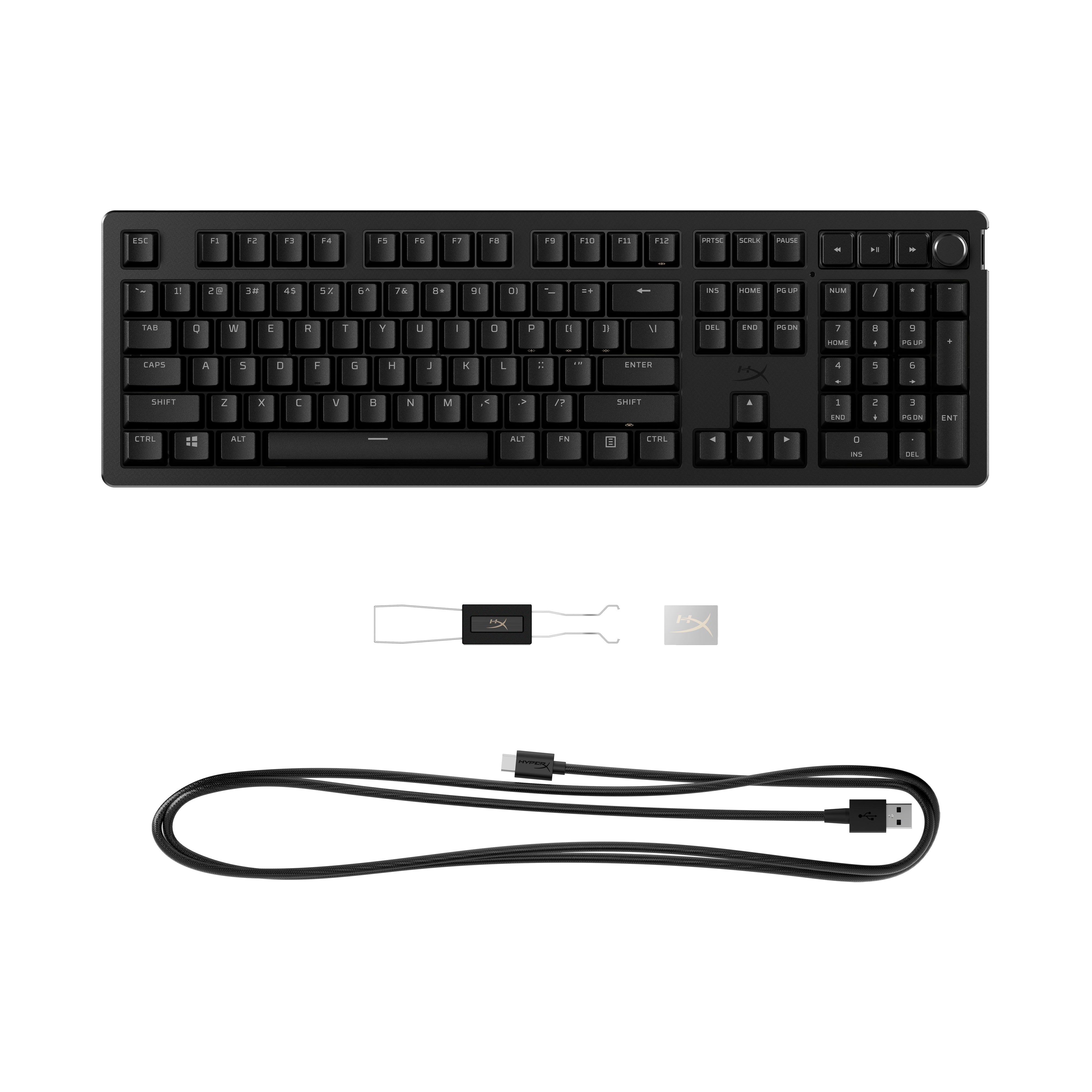 HyperX Alloy Rise RGB Mechanical Gaming Keyboard - 87 Key Compact Design with Cherry MX Switches - Perfect for Esports, Streaming & Office Work
