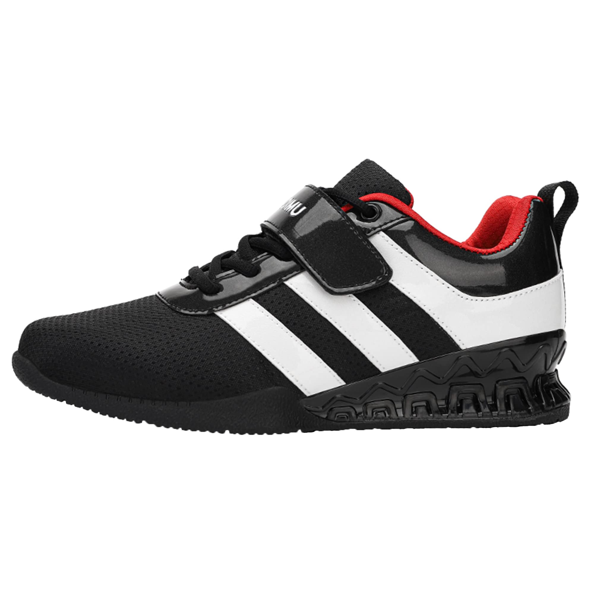 PENXZT Men's Weightlifting Shoes - Non-Slip Cross Training Gym Shoes for Squats & Indoor Workouts - Comfortable Powerlifting Footwear for Weight Training, Bodybuilding & Fitness Enthusiasts