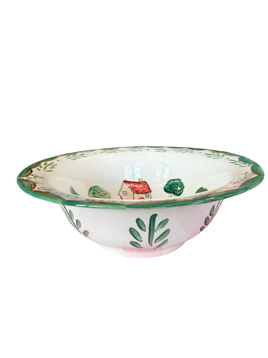 Thanksgiving Dinner Bowl Set - Elegant Porcelain Serving Bowl for Holiday Meals, Turkey, Stuffing & Mashed Potatoes - Perfect for Family Gatherings & Festive Celebrations