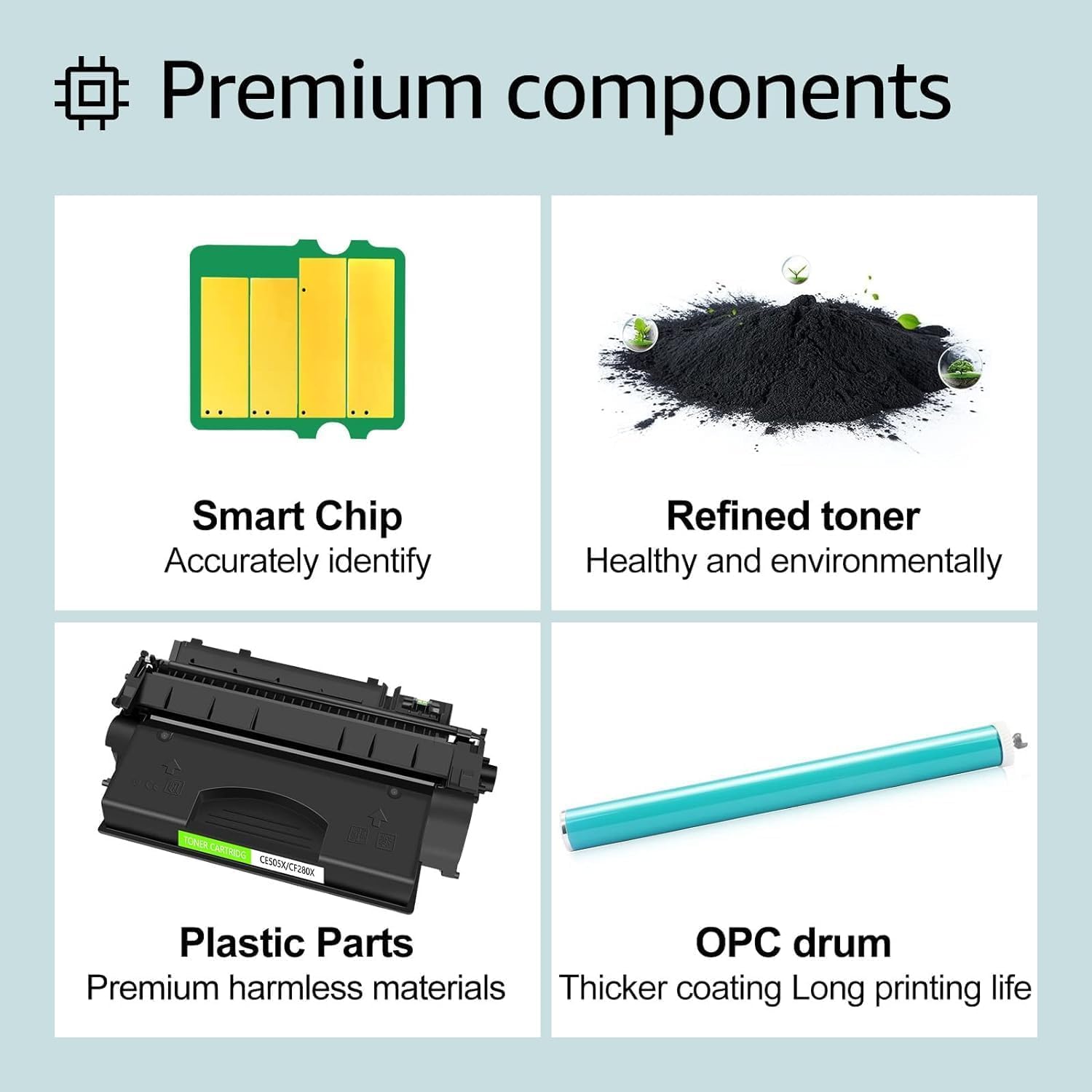 Greencycle Compatible Toner Cartridge Replacement for Canon 120 CRG-120 2617B001 - High Yield Black Toner (3-Pack) - Works with Canon ImageClass D1550 D1120 D1150 D1170 D1180 D1320 D1350 D1370 D1520 Printers - Perfect for Office & Home Printing Needs