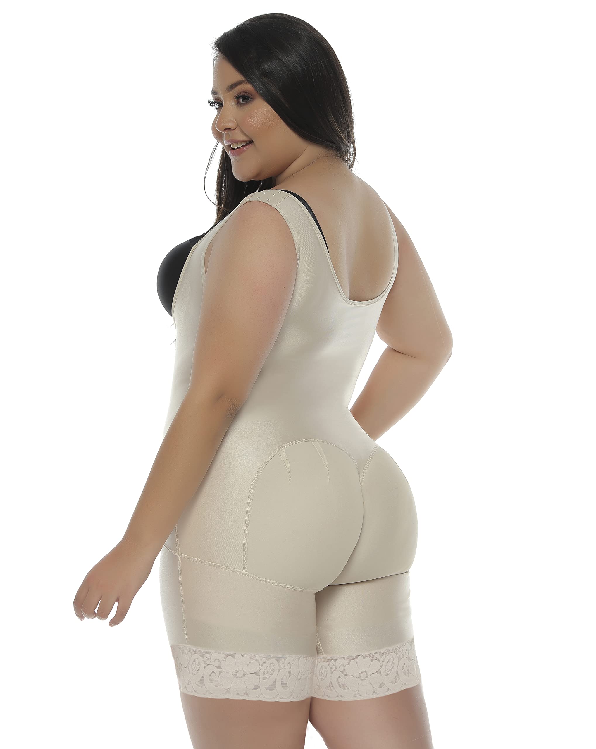 BBL Lipo Shapewear Colombian Faja - Stage 1, 2 & 3 Post-Surgery Bodysuit with Tummy Control & Full Body Compression - Perfect for Post-Op Recovery, Waist Training & Everyday Slimming
