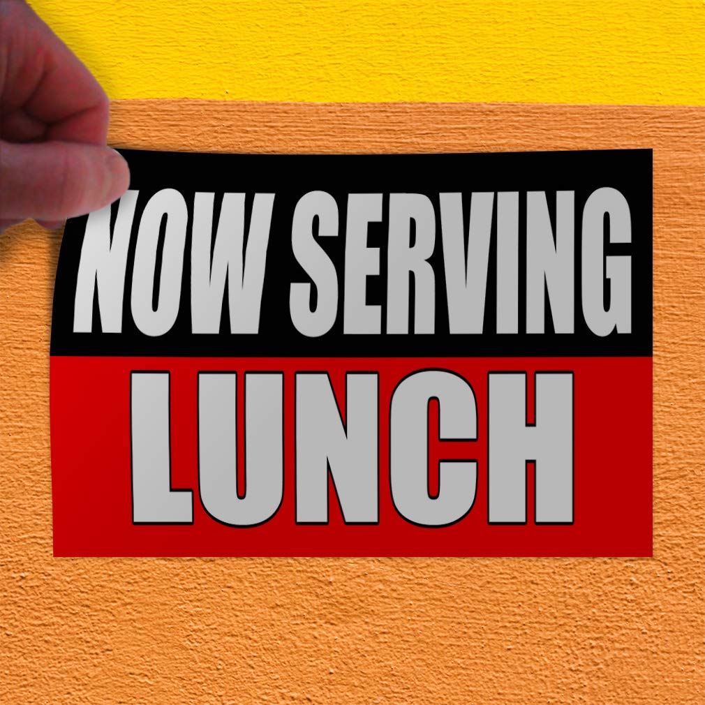 High-Quality Vinyl Decal Stickers for Restaurants & Food Safety - 14x10 Inches, Multiple Sizes Available - Perfect for Lunch Service, Food Fairs & Industrial Safety Signs