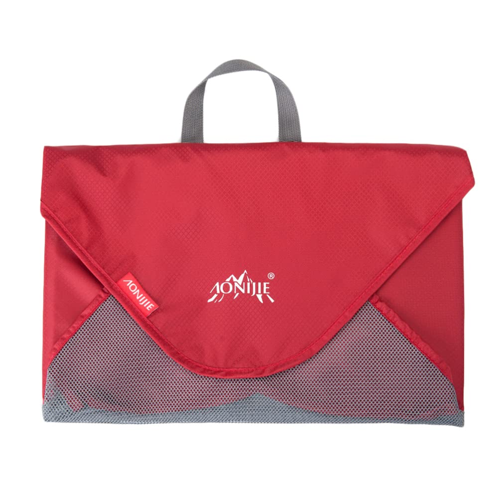 Wrinkle-Free Travel Garment Folder & Packing Organizer - Suit & Shirt Carrier Bag for Business Trips & Vacations | Perfect Luggage Accessory for Wrinkle-Free Clothes | Ideal for Business Travel, Weddings & Formal Events