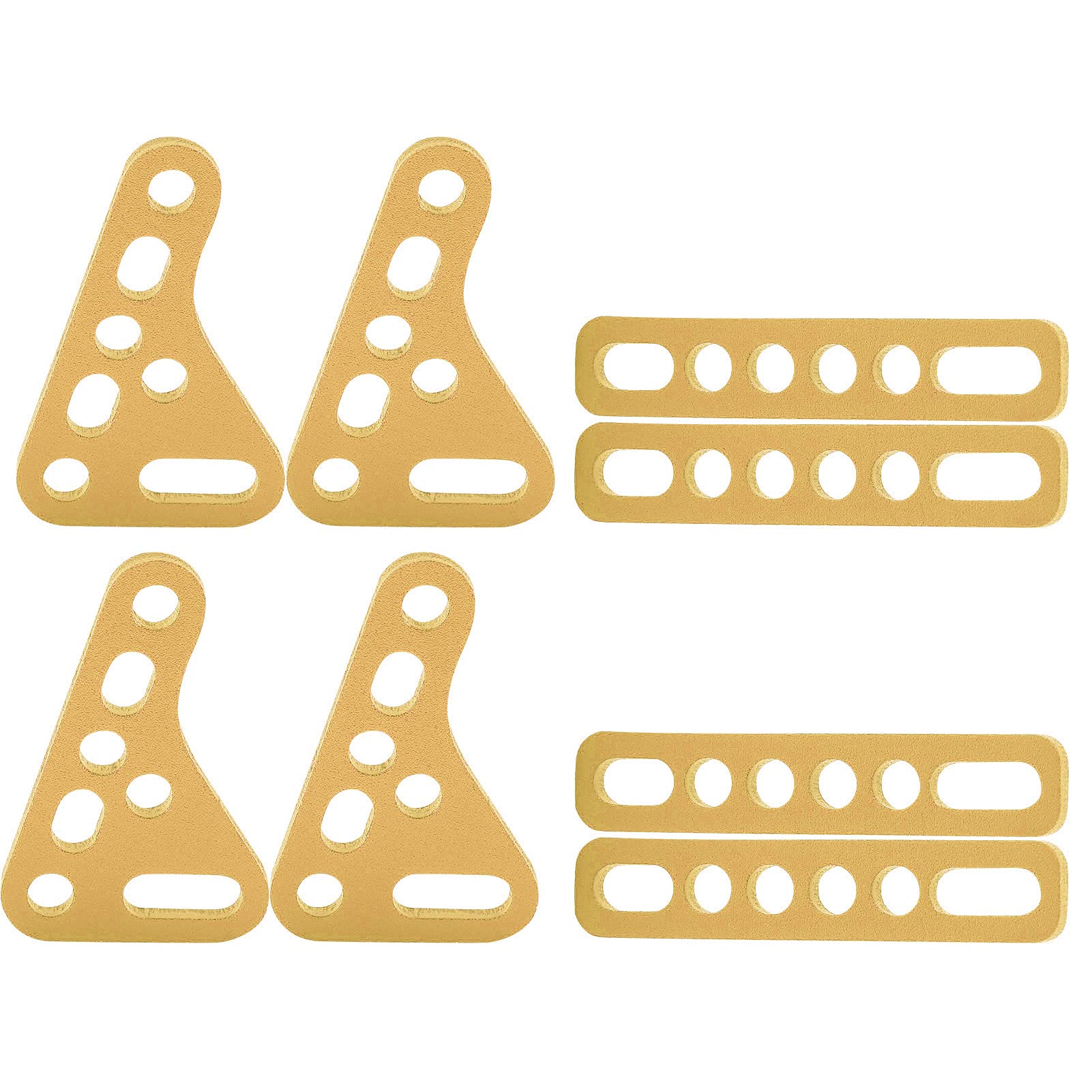 Hozee RC Damper Bracket - Metal Shock Mount for 1/8 1/10 1/12 1/16 Scale Remote Control Cars - Gold Upgrade Part for Kids & Adults - Perfect for Off-Road Racing & RC Car Maintenance
