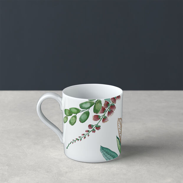 Premium White Coffee Mugs Set of 6 - Durable Porcelain Cups for Home, Office & Restaurant Use - Perfect for Espresso, Latte & Tea - Dishwasher & Microwave Safe