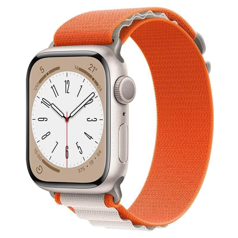 Premium Alpine Loop Strap for Apple Watch Ultra 8 7 6 SE 5 4 3 - Durable Nylon Sport Band for Running, Hiking & Outdoor Activities