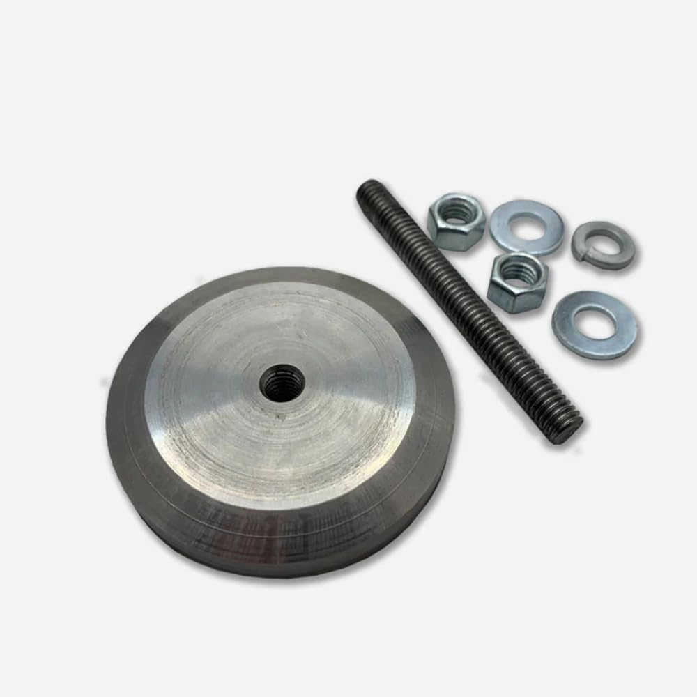 No-Drill High-Strength Mounting Kit (4-Pack) - Heavy Duty Tool-Free Installation for Shop Equipment, Workbenches, Shelves & Tables - Perfect for Garage, Workshop & Industrial Use