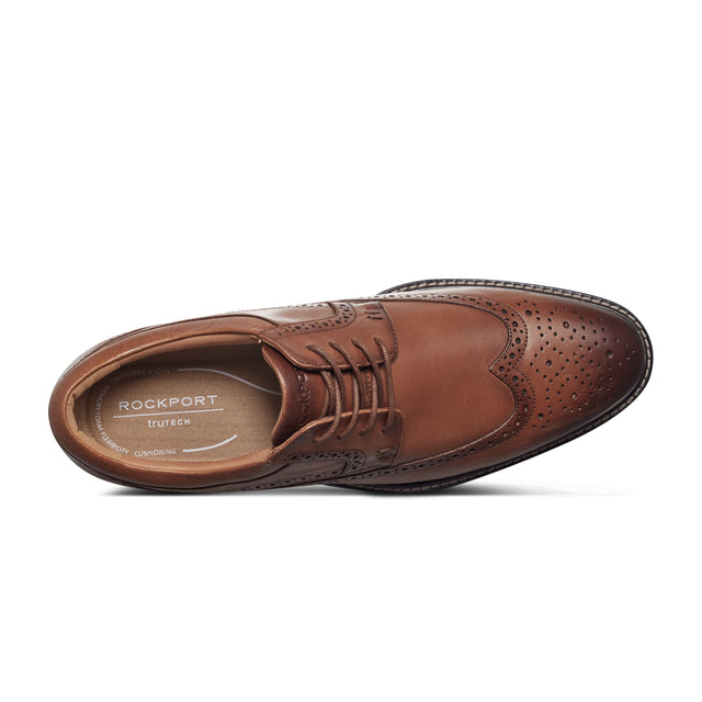 Fallo Almond Toe Oxford Shoes - Classic Comfortable Business & Formal Dress Shoes for Men - Perfect for Office, Weddings & Special Occasions