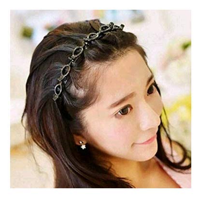 UNLOCK™ Women's Hair Clips & Headbands - Alligator Clips for Thin or Thick Hair, Double Bangs Hairstyle Barrettes - Perfect for Makeup, Washing Face, Yoga, Workout & Daily Styling (Pack of 1)