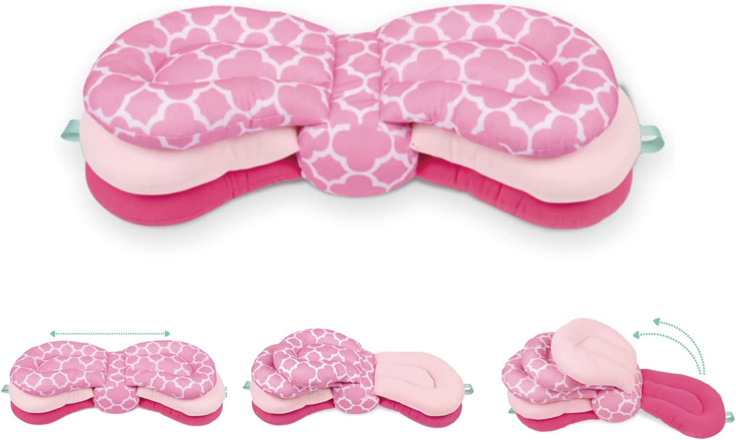 Butterfly Comfort Nursing Pillow for Breastfeeding - Ergonomic Support for New Moms & Babies - Perfect for Feeding, Lounging & Tummy Time