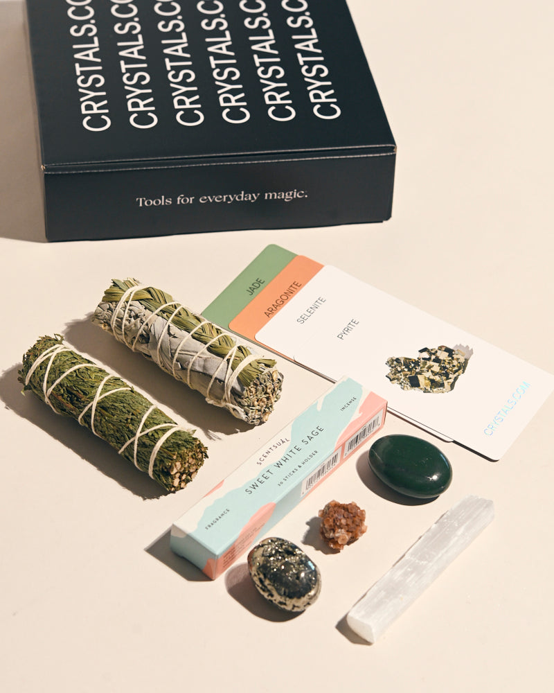 Lucky Crystal Kit - Healing Stones & Crystals Set for Meditation, Chakra Balancing & Positive Energy - Perfect for Home Decor, Yoga, and Spiritual Gifts