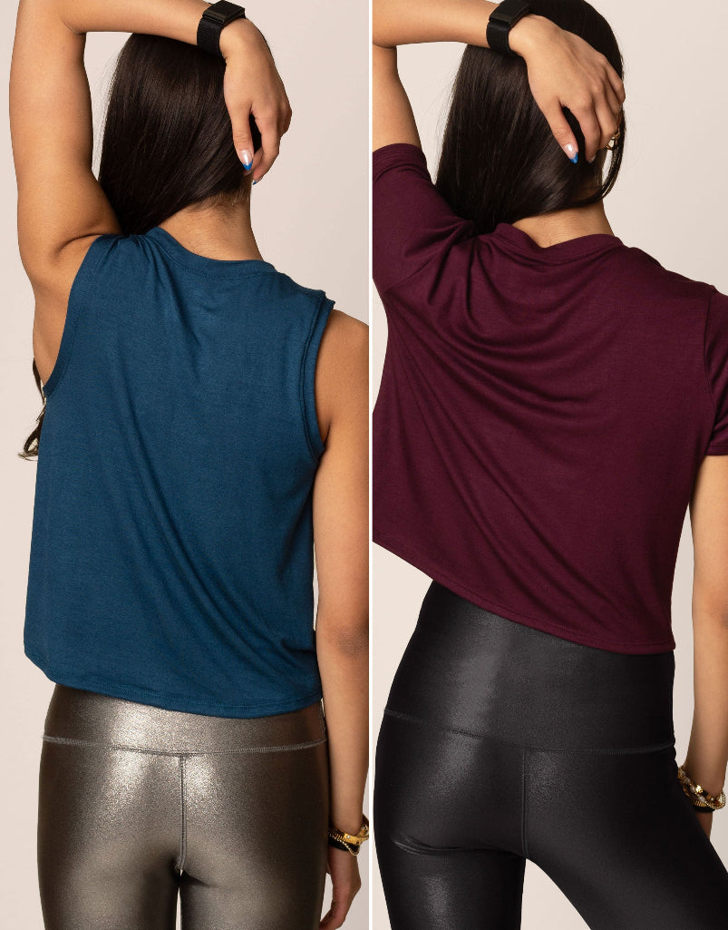 Premium Tank Top Tee Kit - Soft Cotton Comfort Fit for Women & Men - Perfect for Gym, Yoga, and Casual Wear