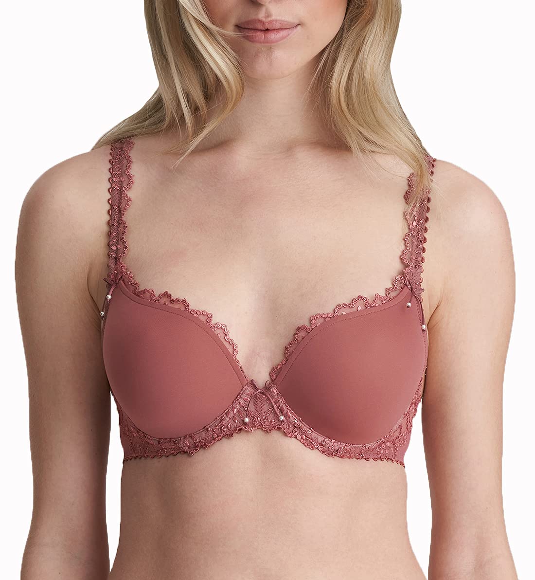 Women's Jane Heart Shape Padded Underwire Bra - Comfortable Push Up Lingerie for Daily Wear & Special Occasions (0101336) | Perfect for Valentine's Day, Date Night and Intimate Moments