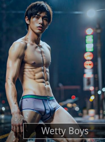 Wetty Boys: AI Boys Photograph Book - Japanese Edition | Anime Art Collection for Fans, Gift for Otaku & Cosplay Enthusiasts