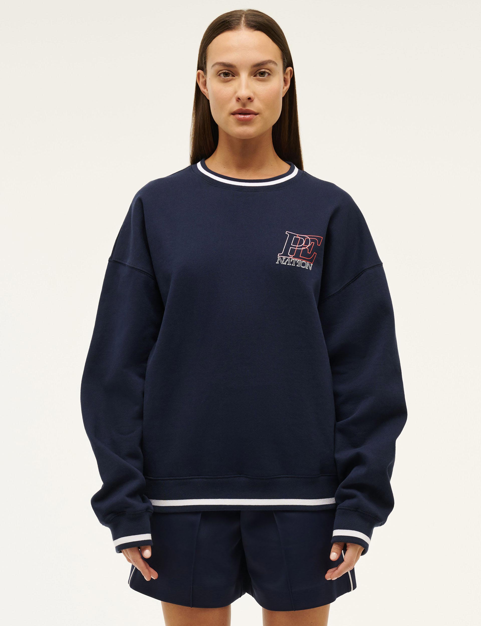 Definition Sweat Dark Navy - Premium Cotton Hoodie for Men & Women | Comfortable & Stylish for Casual Wear, Gym, and Outdoor Activities