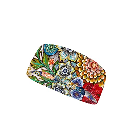 Boho Floral Colorful Blossoms