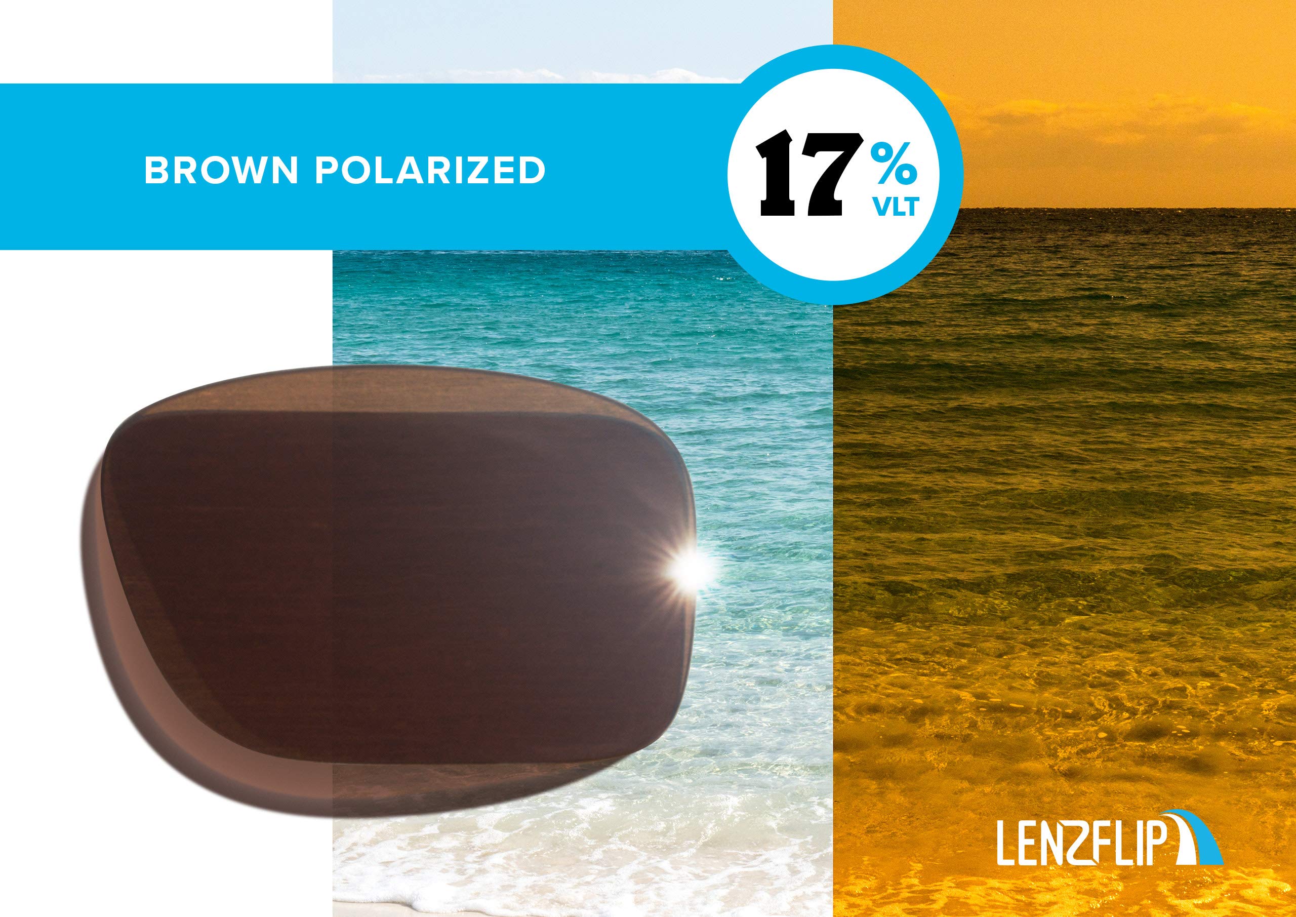 Polarized Replacement Lenses for Costa Del Mar Tuna Alley Sunglasses - UV Protection, Anti-Glare, Made in USA - Perfect for Fishing, Boating & Outdoor Activities