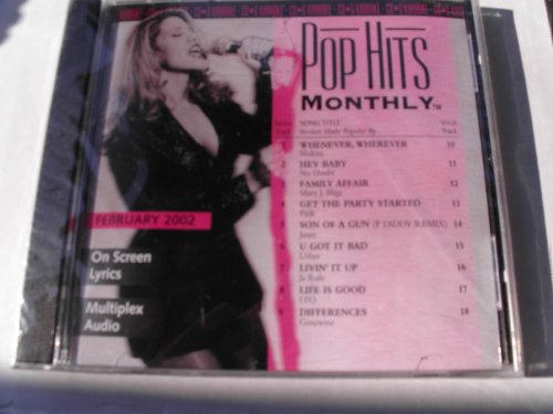 PHM-0202 POP HITS MONTHLY Karaoke CDG Disc - February 2002 Multiplex Edition | Perfect for Home Karaoke Parties & Professional DJ Performances