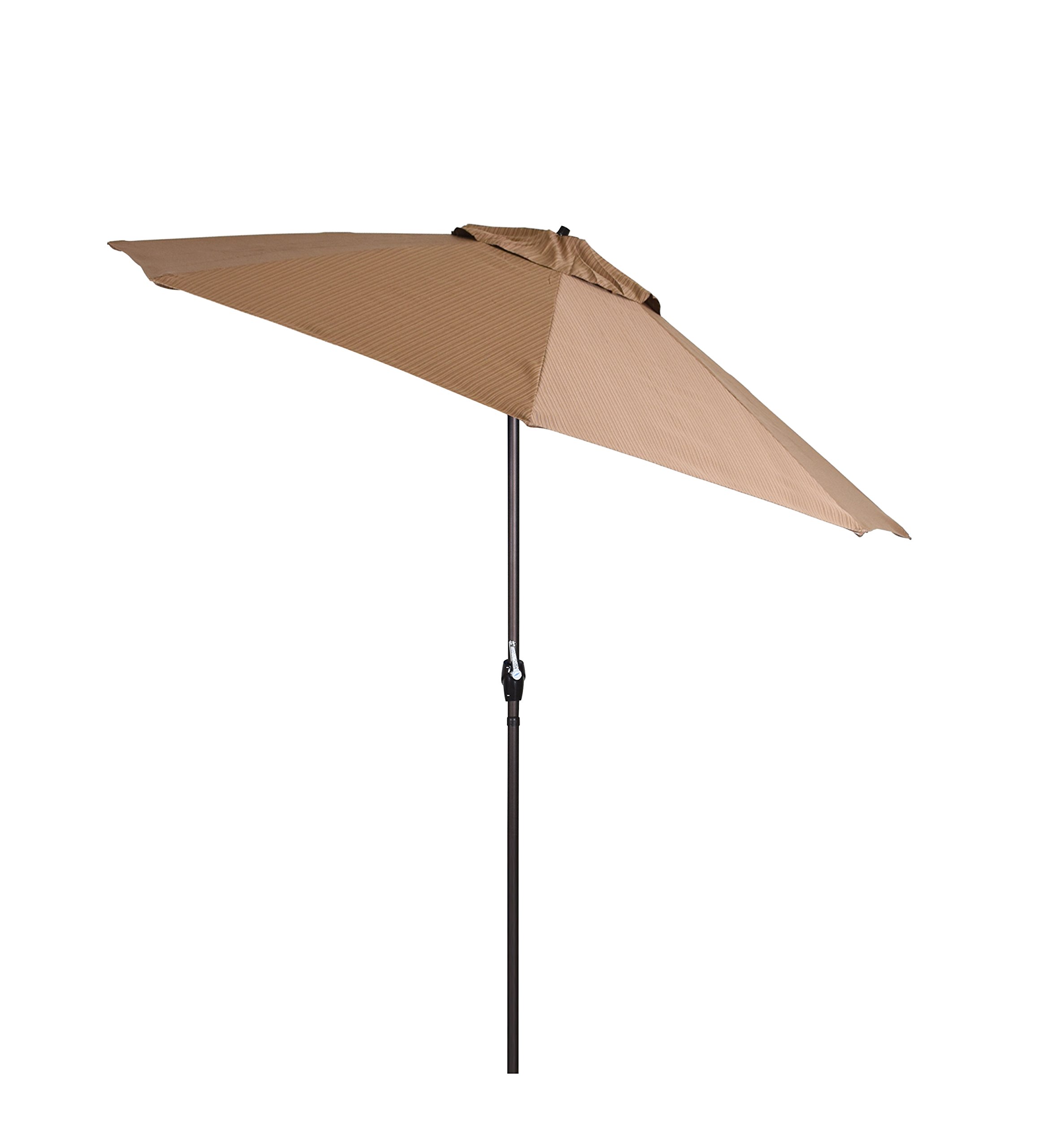 California Umbrella 7.5' Round Patio Umbrella - Crank Lift & Auto Tilt for Outdoor Dining