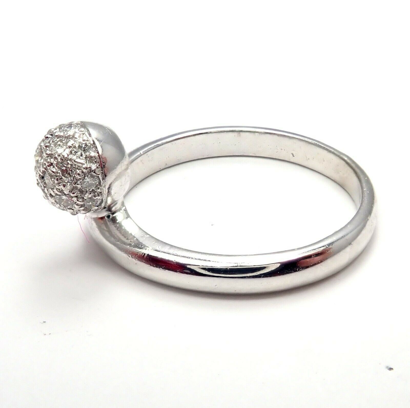 18K White Gold Diamond Ring by Tous - 5.25 Carat Elegant Jewelry for Engagement, Wedding & Anniversary Gifts