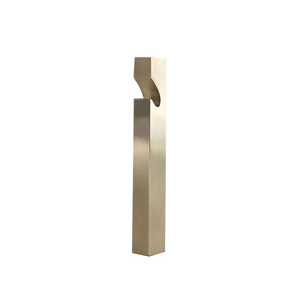 BEHR & CO Brass Bottle Opener - Premium Metal Beer & Soda Bottle Cap Opener for Home, Bar, Parties & Outdoor Use