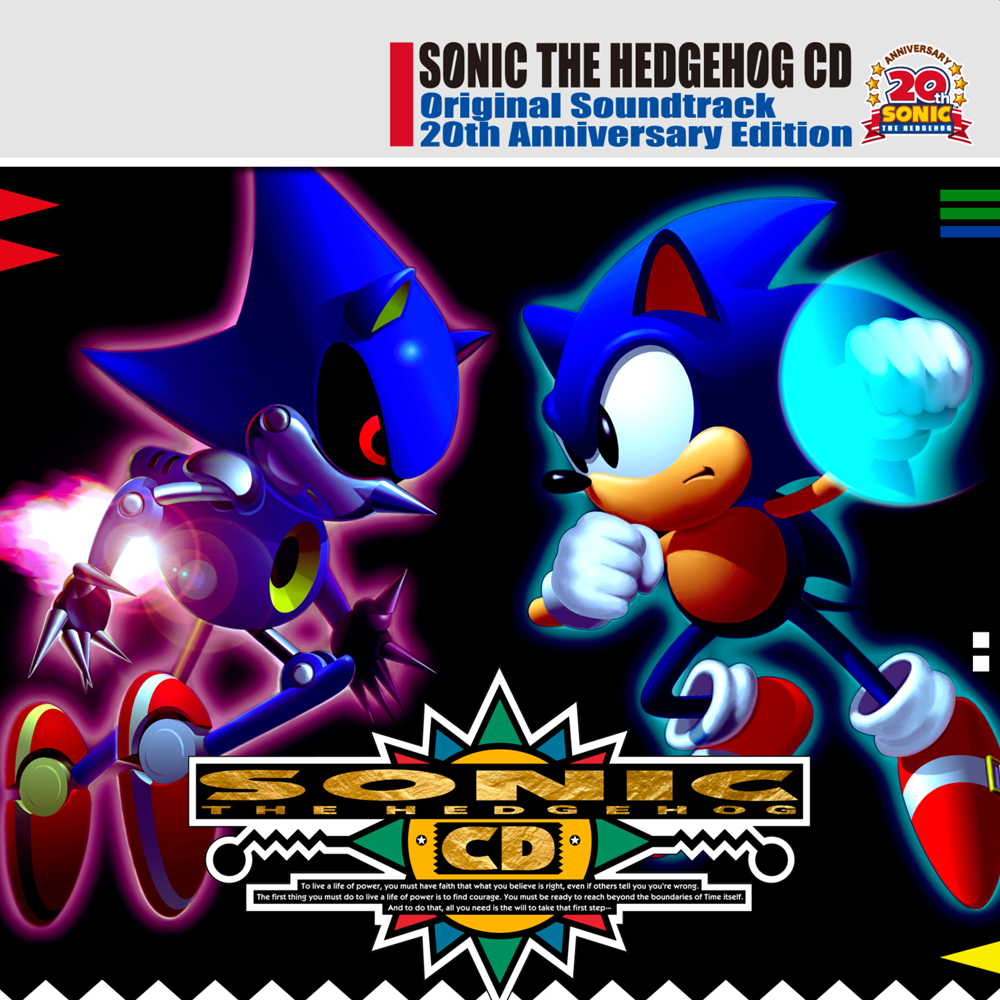 Sonic the Hedgehog Original Soundtrack 20th Anniversary Edition CD - Classic Video Game Music Collection for Gaming, Nostalgia & Gift Giving