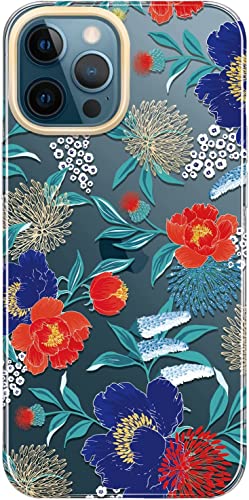 Red Blue Blossoms