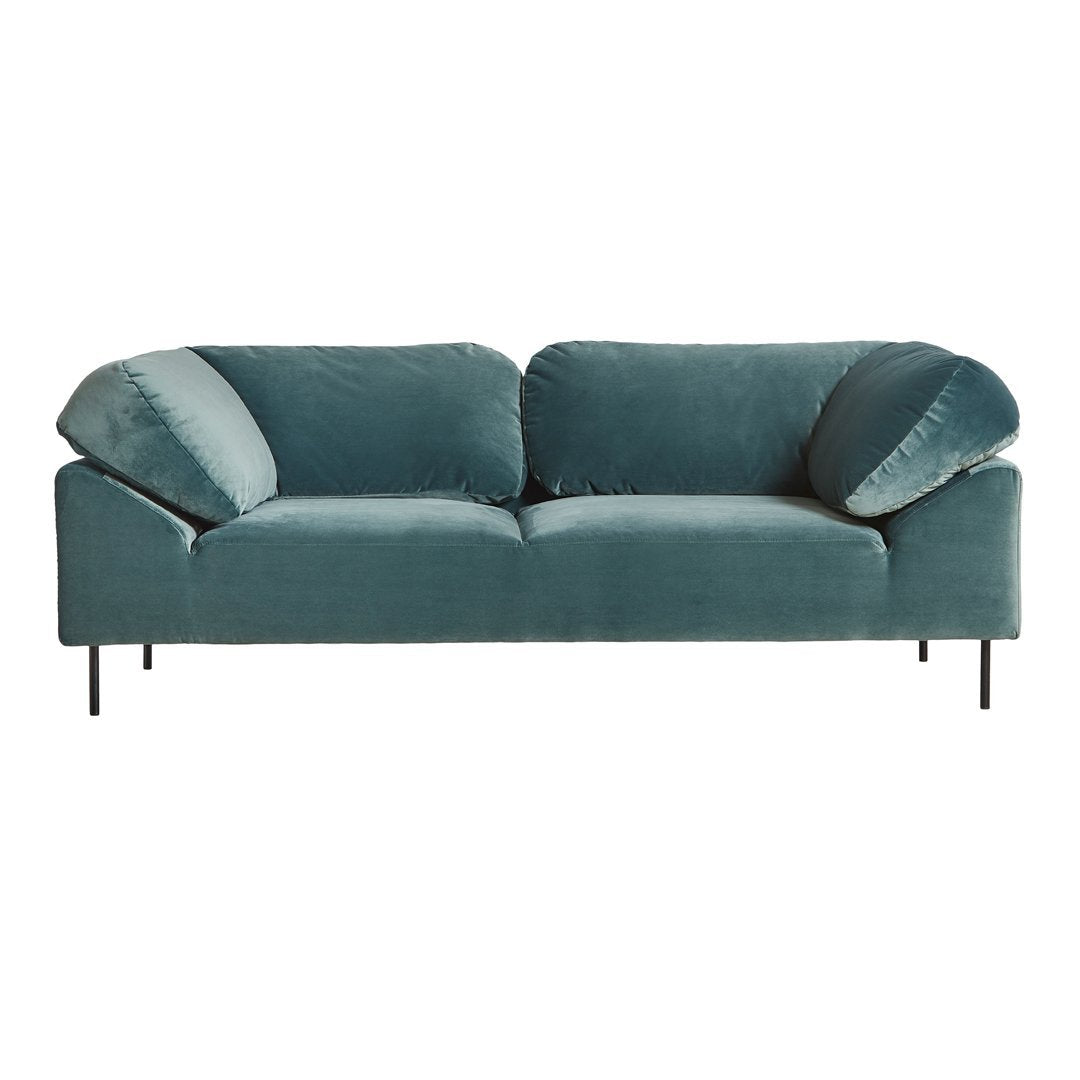 Modern Collar 2-Seater Sofa - Compact Loveseat for Small Spaces | Perfect for Apartments, Living Rooms & Cozy Home Decor