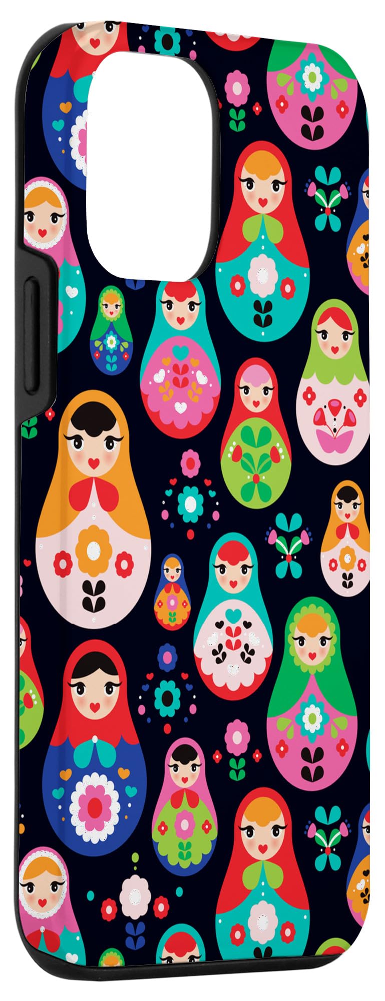 iPhone 12 Mini Case - Russian Nesting Doll Design | Durable Protective Phone Cover for iPhone 12 Mini | Perfect Gift for Travel, Office & Daily Use