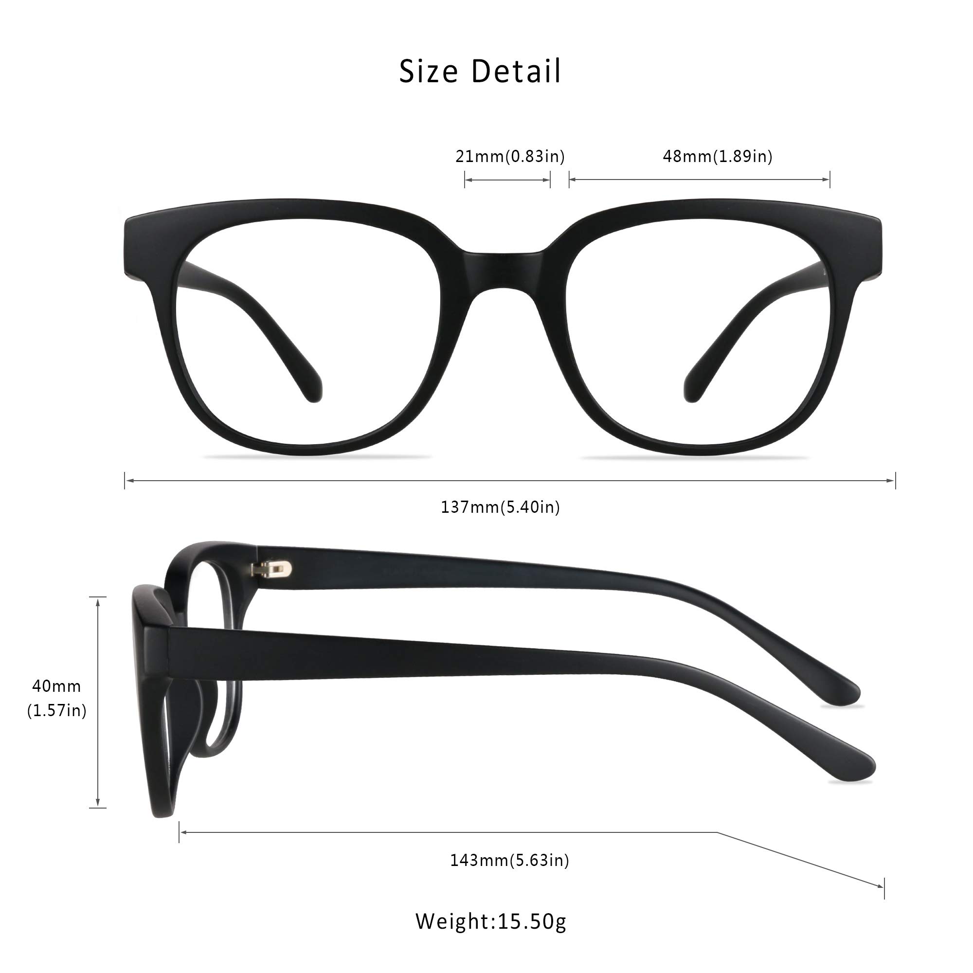 LifeArt Blue Light Blocking Glasses for Women & Men - Anti Eyestrain Computer Glasses with UV Protection - Perfect for Gaming, Office Work & Screen Time