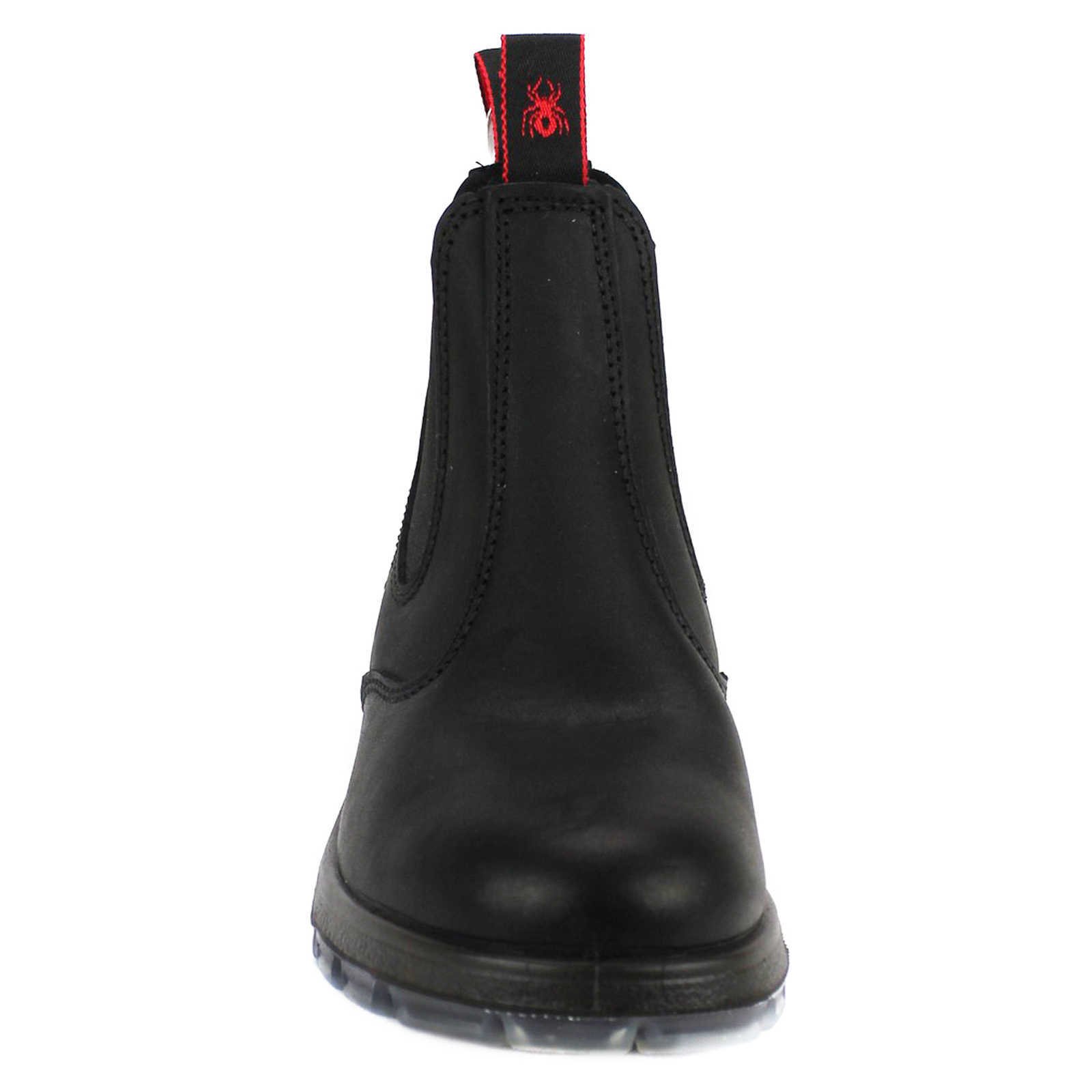 Red Back Unisex-Adult Comfortable Slip-Resistant Work Boots for Men & Women - Ideal for Construction, Hiking & Outdoor Activities